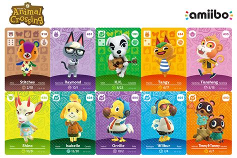 amiibo nfc cards animal crossing|animal crossing amiibo cards website.